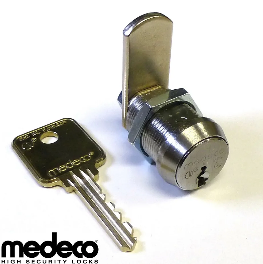 Medeco high-security deadbolt with restricted keyway in West Melbourne, FL