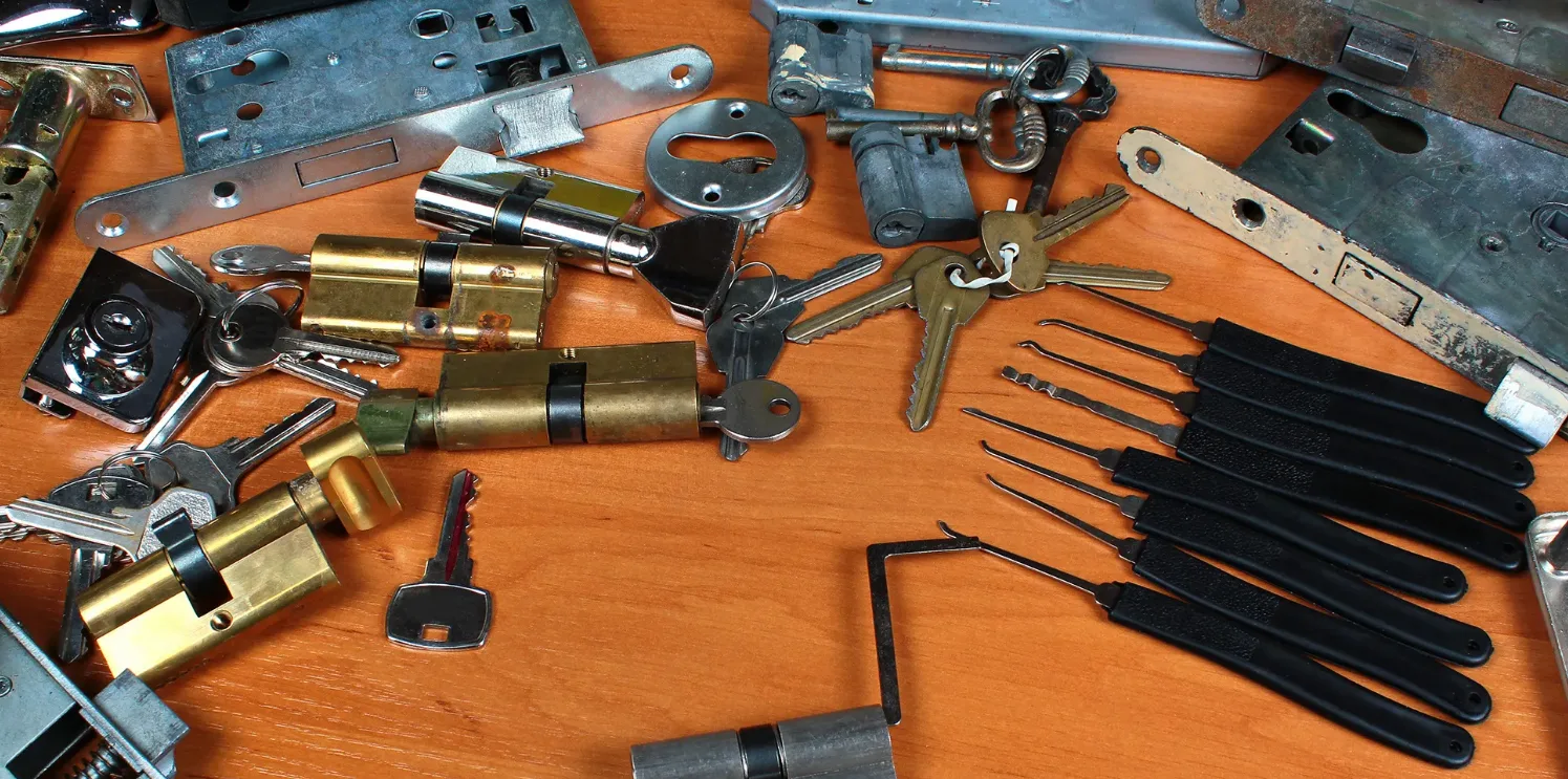 Residential lock rekeying service with pin tumbler swap
