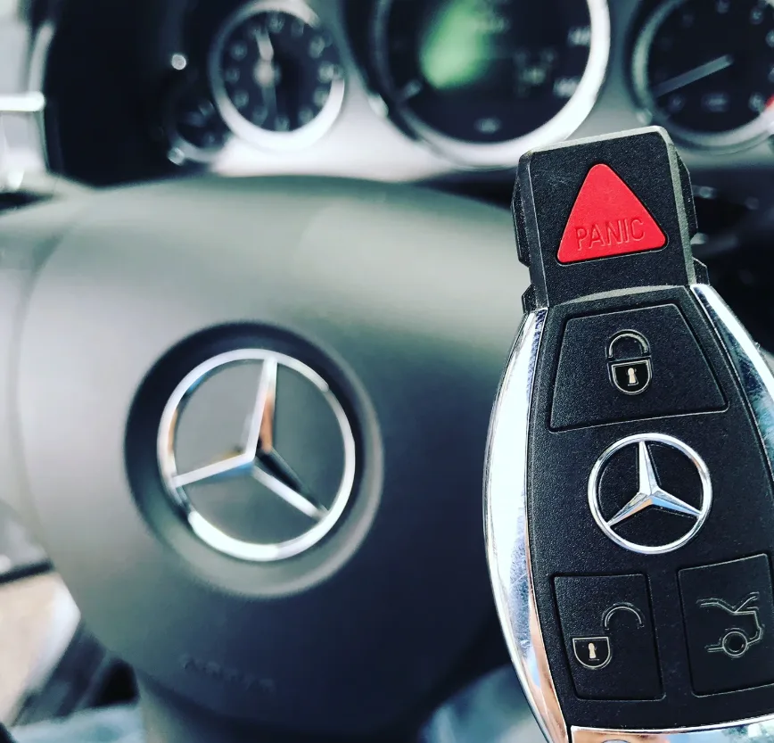 Mercedes-Benz key fob replacement and programming