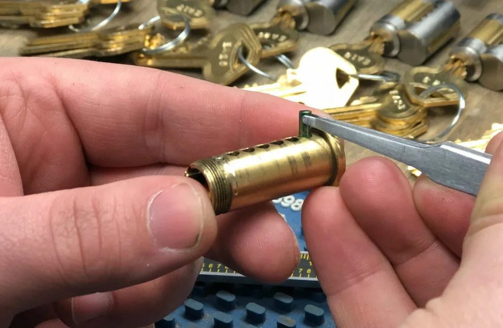 Treasure Coast homeowner after lock rekeying service
