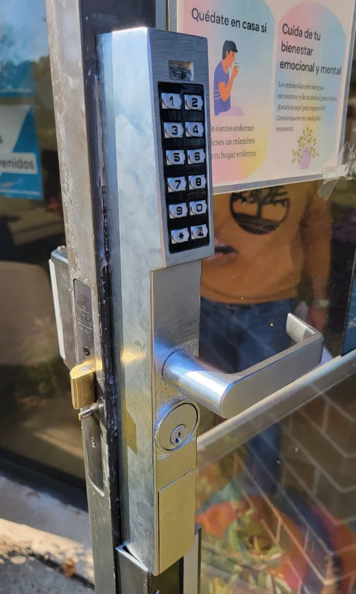 Commercial storefront repair
