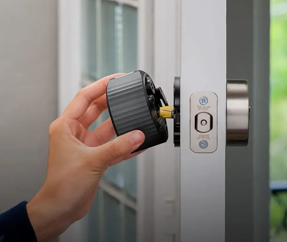 Schlage Encode Plus smart lock installed on West Melbourne residential door