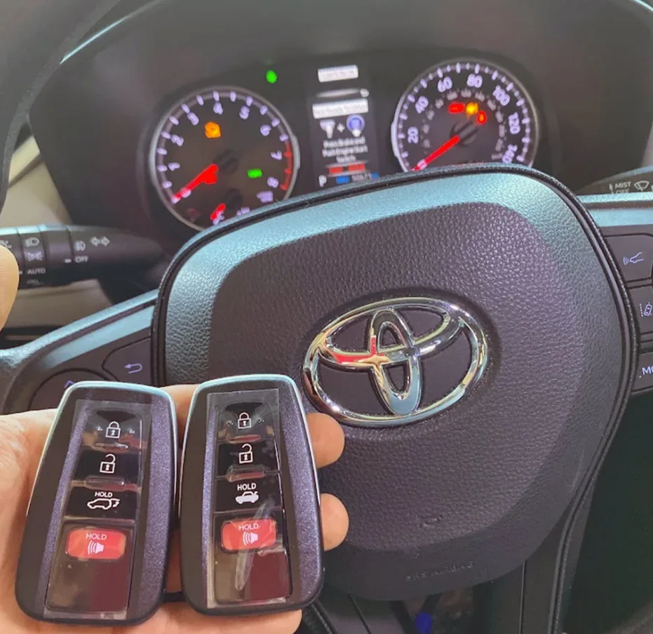Toyota Camry key fob replacement and programming